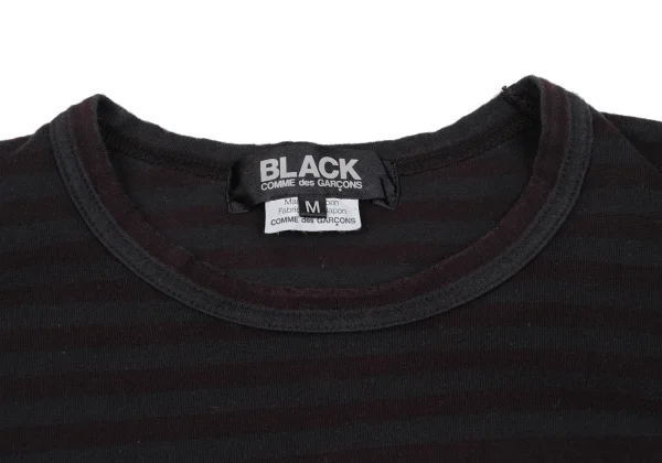 BLACK COMME des GARCONS Gradation Striped T-shirt K-167781_004