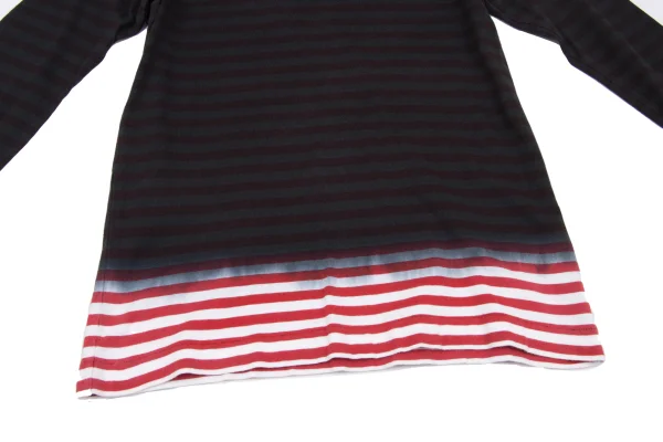 BLACK COMME des GARCONS Gradation Striped T-shirt K-167781_009