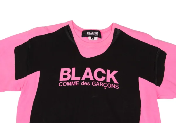 BLACK COMME des GARCONS Logo Printed T-shirt K-167782_002