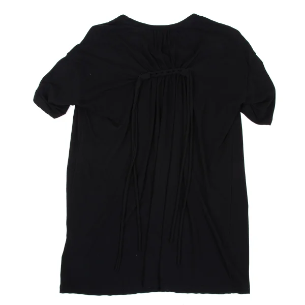 Yohji Yamamoto FEMME Twist Design Cotton T-shirt K-167785_010