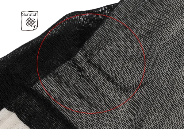 Yohji Yamamoto FEMME Layered Mesh Tank Top K-167787_008