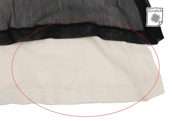 Yohji Yamamoto FEMME Layered Mesh Tank Top K-167787_014