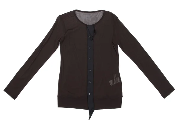 Yohji Yamamoto FEMME Mesh Cardigan K-167789_002