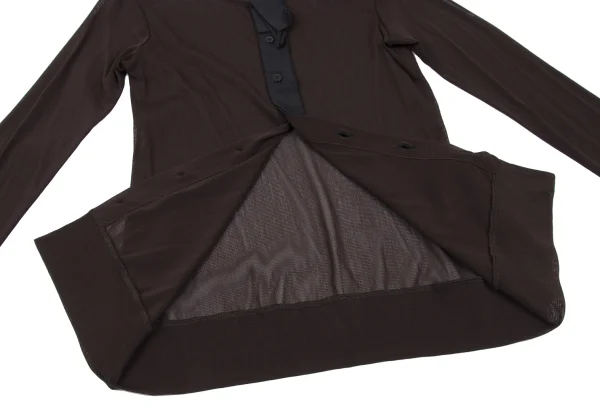 Yohji Yamamoto FEMME Mesh Cardigan K-167789_009