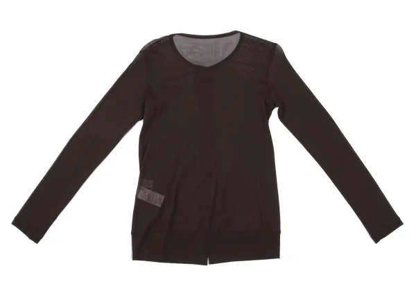 Yohji Yamamoto FEMME Mesh Cardigan K-167789_010