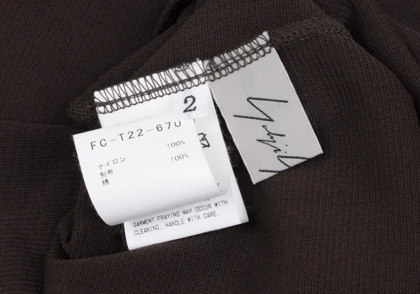 Yohji Yamamoto FEMME Mesh Cardigan K-167789_014