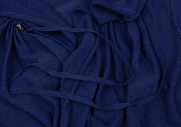 Yohji Yamamoto FEMME Acetate Nylon Shirring Knit Cardigan K-167790_005