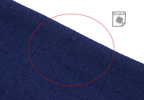 Yohji Yamamoto FEMME Acetate Nylon Shirring Knit Cardigan K-167790_011