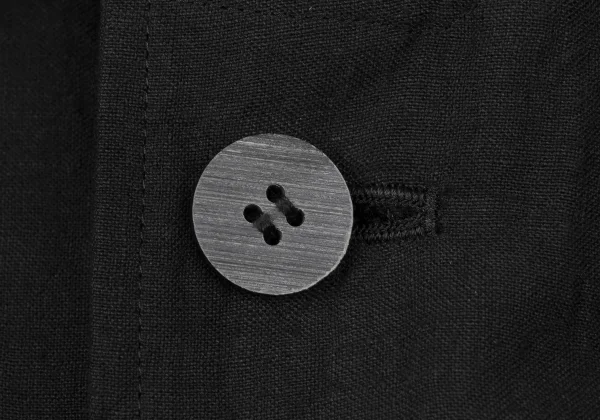 Yohji Yamamoto FEMME Open Shoulder Linen Jacket K-167792_006