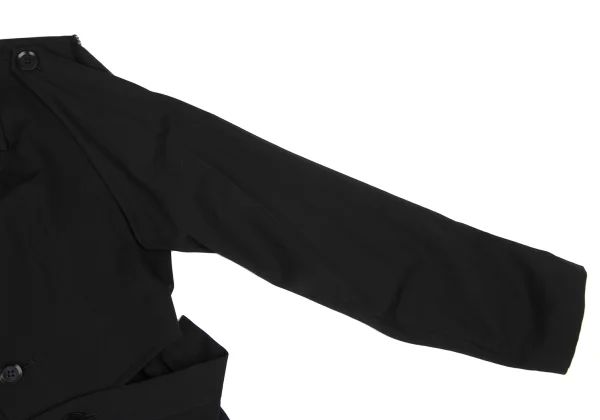 Yohji Yamamoto FEMME Attachment Sleeves Wool Jacket K-167794_007