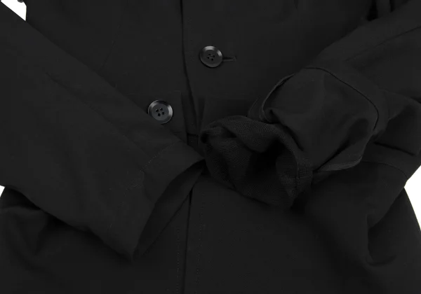 Yohji Yamamoto FEMME Attachment Sleeves Wool Jacket K-167794_009