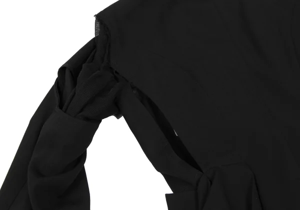 Yohji Yamamoto FEMME Attachment Sleeves Wool Jacket K-167794_013