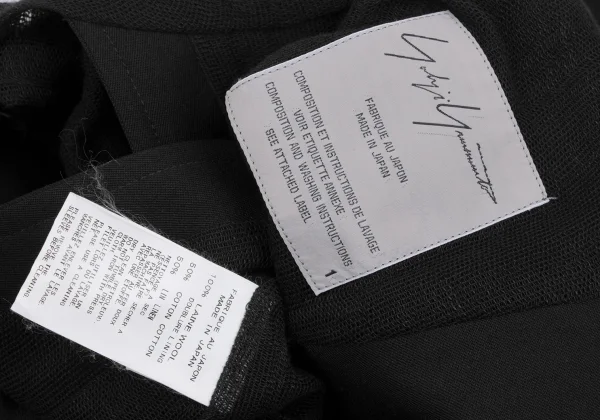 Yohji Yamamoto FEMME Attachment Sleeves Wool Jacket K-167794_017