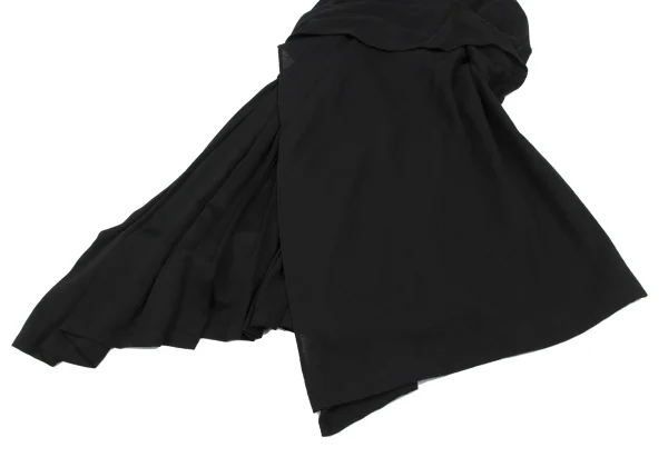 Yohji Yamamoto FEMME Pleats Switching Strap Skirt K-167795_007