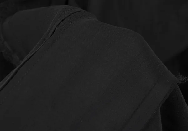 Yohji Yamamoto FEMME Switching Drape Sleeveless Dress K-167796_012