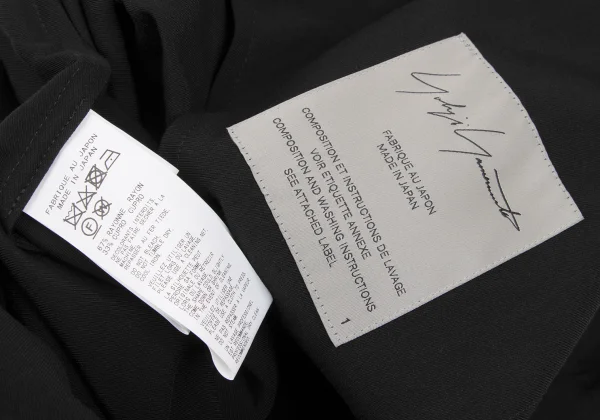 Yohji Yamamoto FEMME Rayon Cupra Drape Sleeveless Dress K-167797_015