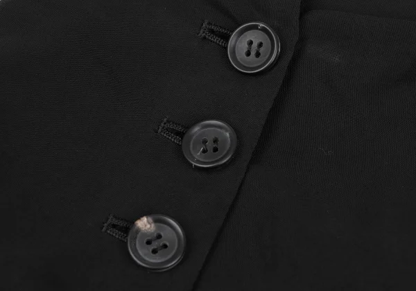 Yohji Yamamoto FEMME Rayon Side Drape Skirt K-167798_005