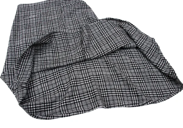 Yohji Yamamoto FEMME Wool Chwck Flare Skirt K-167802_005