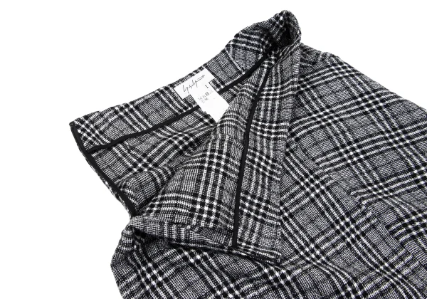 Yohji Yamamoto FEMME Wool Chwck Flare Skirt K-167802_006