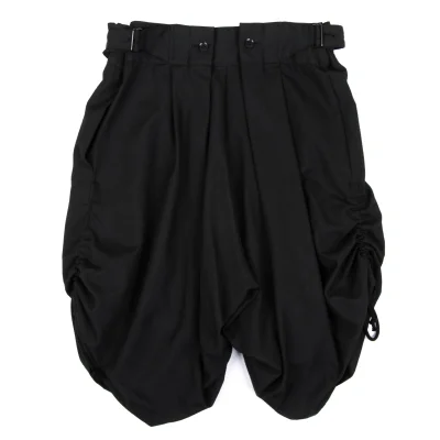 Yohji Yamamoto FEMME Poly Rayon Balloon Shorts