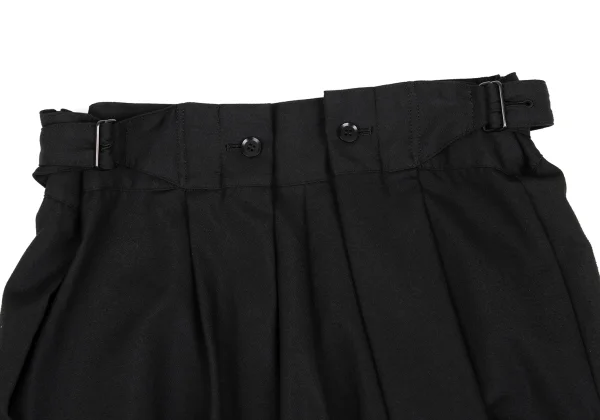 Yohji Yamamoto FEMME Poly Rayon Balloon Shorts K-167805_002