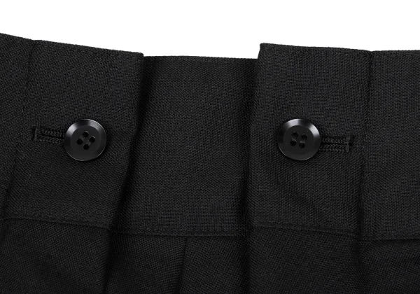 Yohji Yamamoto FEMME Poly Rayon Balloon Shorts K-167805_003