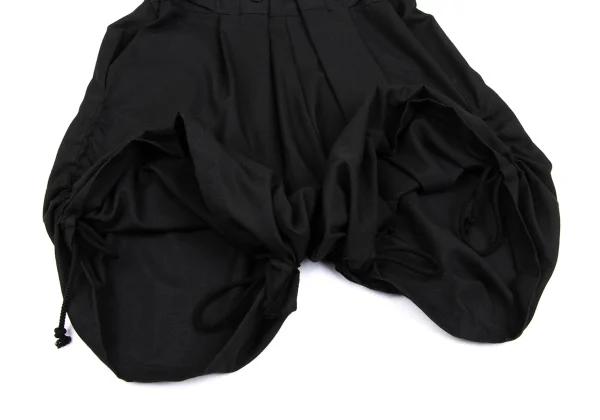 Yohji Yamamoto FEMME Poly Rayon Balloon Shorts K-167805_009