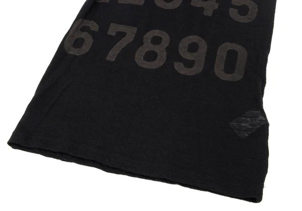 Y's Number Printed Wool Tank Top K-167806_007