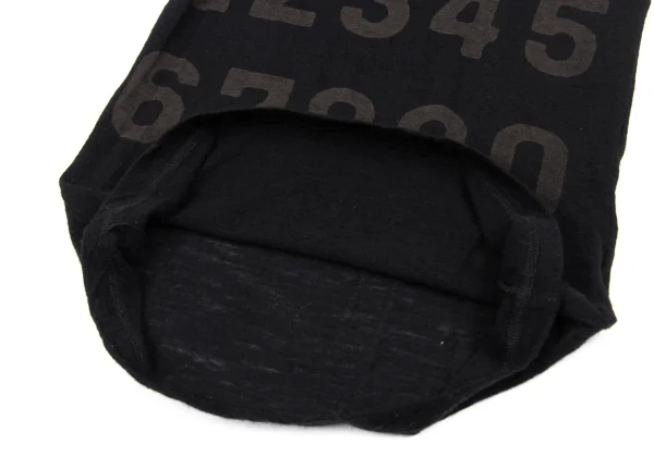 Y's Number Printed Wool Tank Top K-167806_008