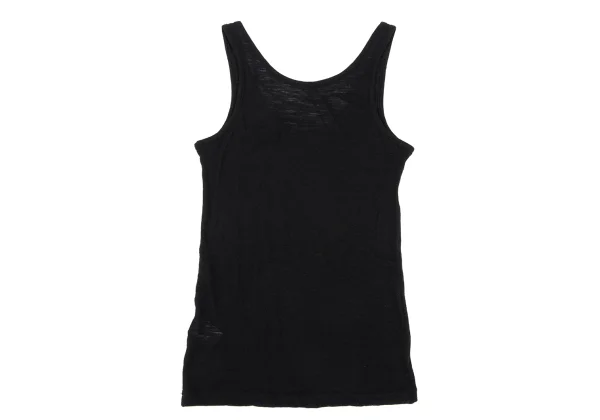 Y's Number Printed Wool Tank Top K-167806_009