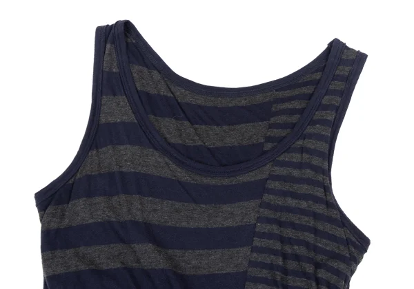 Y's Cotton Striped Tank Top K-167807_003