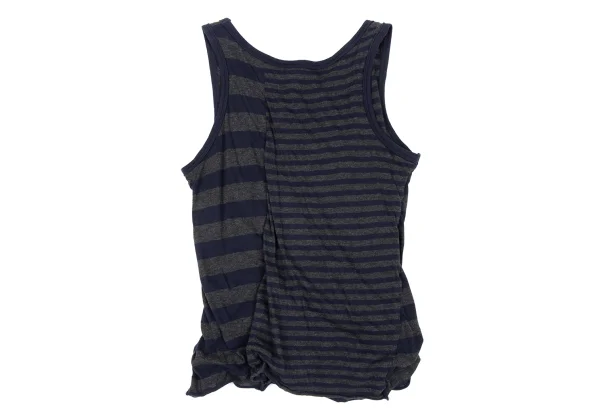 Y's Cotton Striped Tank Top K-167807_009