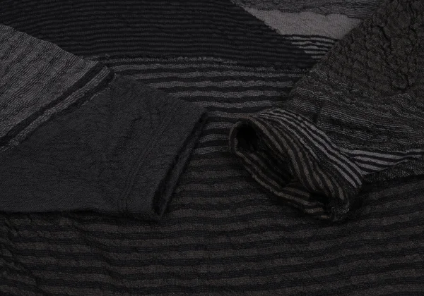 JURGEN LEHL Babaghuri Wool Stripe Weave Knit Top K-167810_008