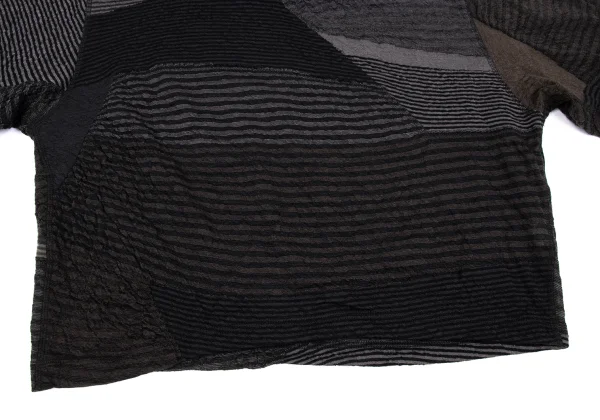 JURGEN LEHL Babaghuri Wool Stripe Weave Knit Top K-167810_009