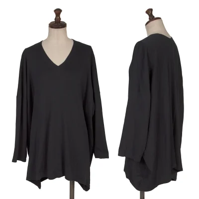 JURGEN LEHL Babaghuri Cotton V Neck Flare T Shirt