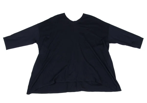 JURGEN LEHL Babaghuri Cotton V Neck Flare T Shirt K-167814_002