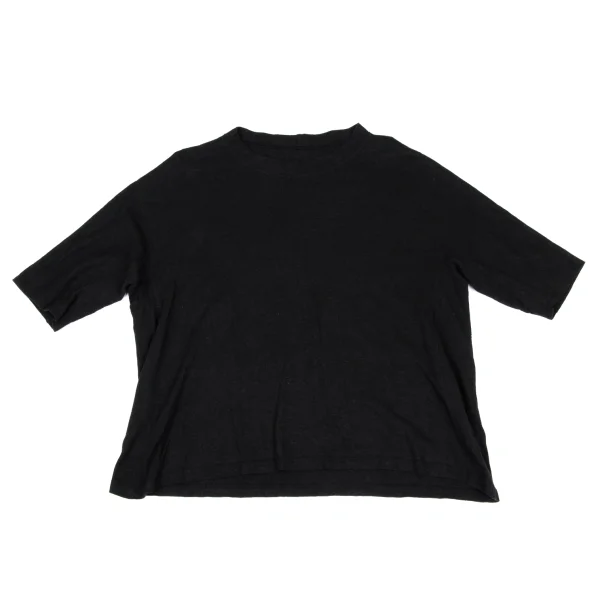 JURGEN LEHL Babaghuri Cotton Blend Dolman Sleeve T Shirt Black M K-167815_001