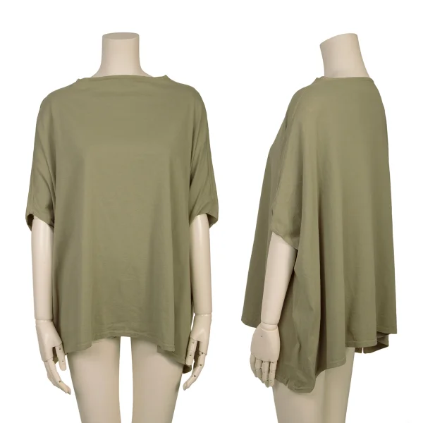 JURGEN LEHL Babaghuri Flower Embroidery Wide T-shirt Green M K-167818_001