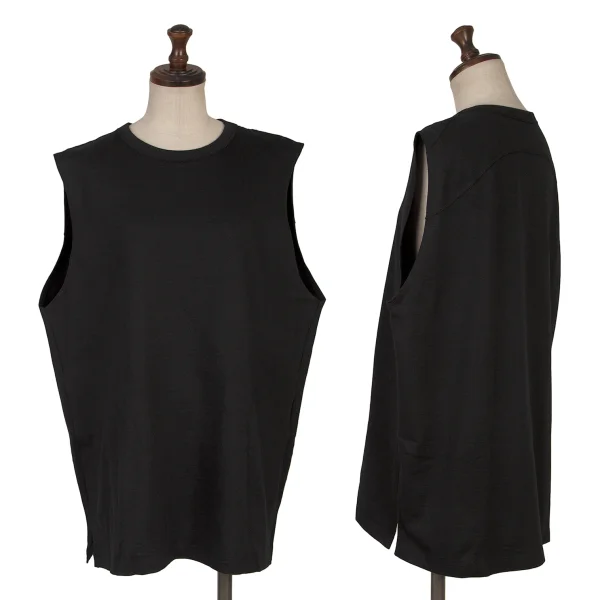 JURGEN LEHL Babaghuri Linen Blended Sleeveless Top Black M K-167819_001