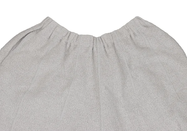 JURGEN LEHL Babaghuri Wool Blended Pile Wide Cropped Pants K-167824_002