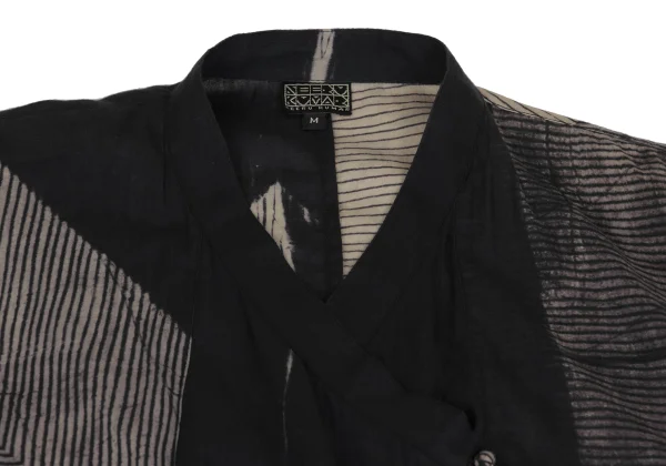 NEERU KUAR Printed Shirt Coat K-167826_004