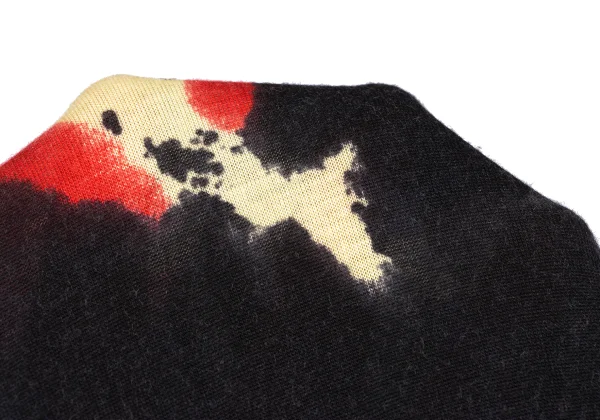 LIMI feu Silk Blend Mottled Print Off-Shoulder Tops K-167831_012