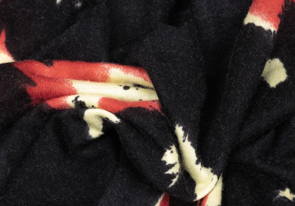 LIMI feu Silk Blend Mottled Print Off-Shoulder Tops K-167831_013