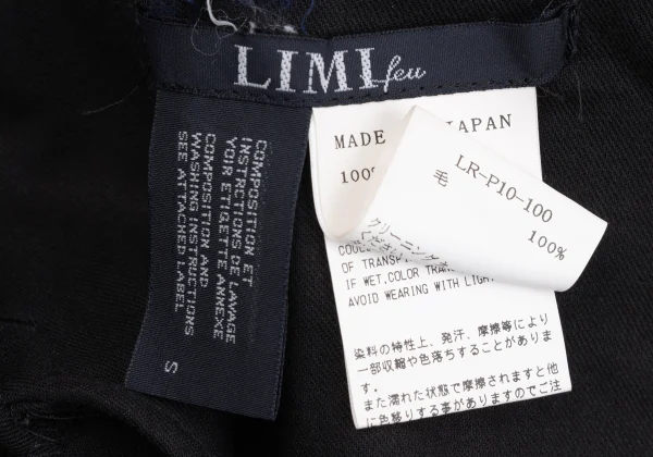 LIMI feu Wool Gaba Gather Waist Tapered Pants K-167832_012