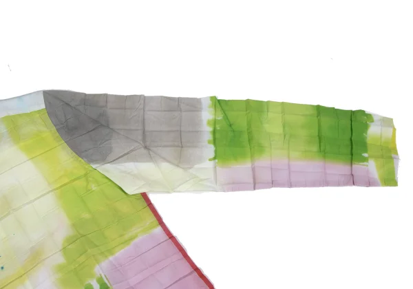 ISSEY MIYAKE Colorful Printed Pleats Long Sleeve Shirt K-167834_005