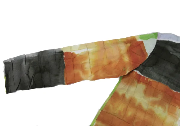 ISSEY MIYAKE Colorful Printed Pleats Long Sleeve Shirt K-167834_006