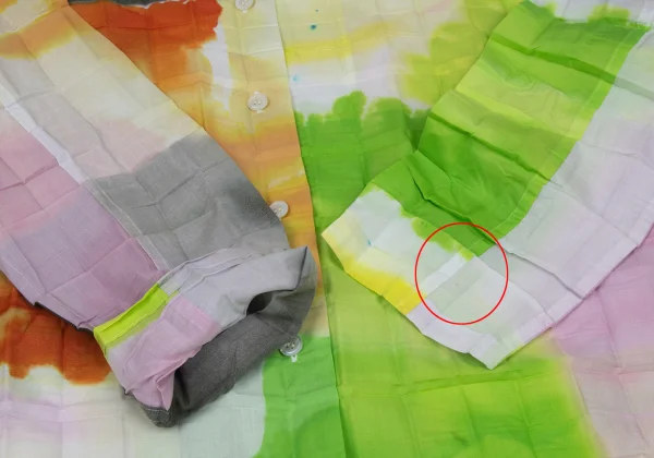 ISSEY MIYAKE Colorful Printed Pleats Long Sleeve Shirt K-167834_007