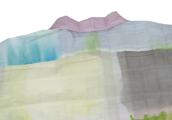 ISSEY MIYAKE Colorful Printed Pleats Long Sleeve Shirt K-167834_012