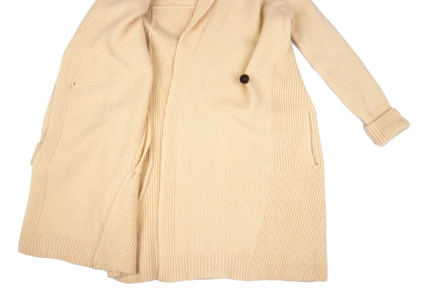 Acne Studios Wool Switching Rib Knit Jacket  K-167847_010