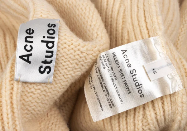 Acne Studios Wool Switching Rib Knit Jacket  K-167847_015